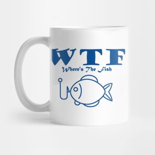 WTF - Where's The Fish Mug